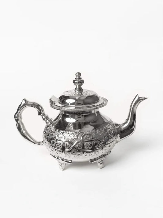 Tasse à Thé Marocaine en Laiton Doré - Gravure Artisanale Traditionnelle